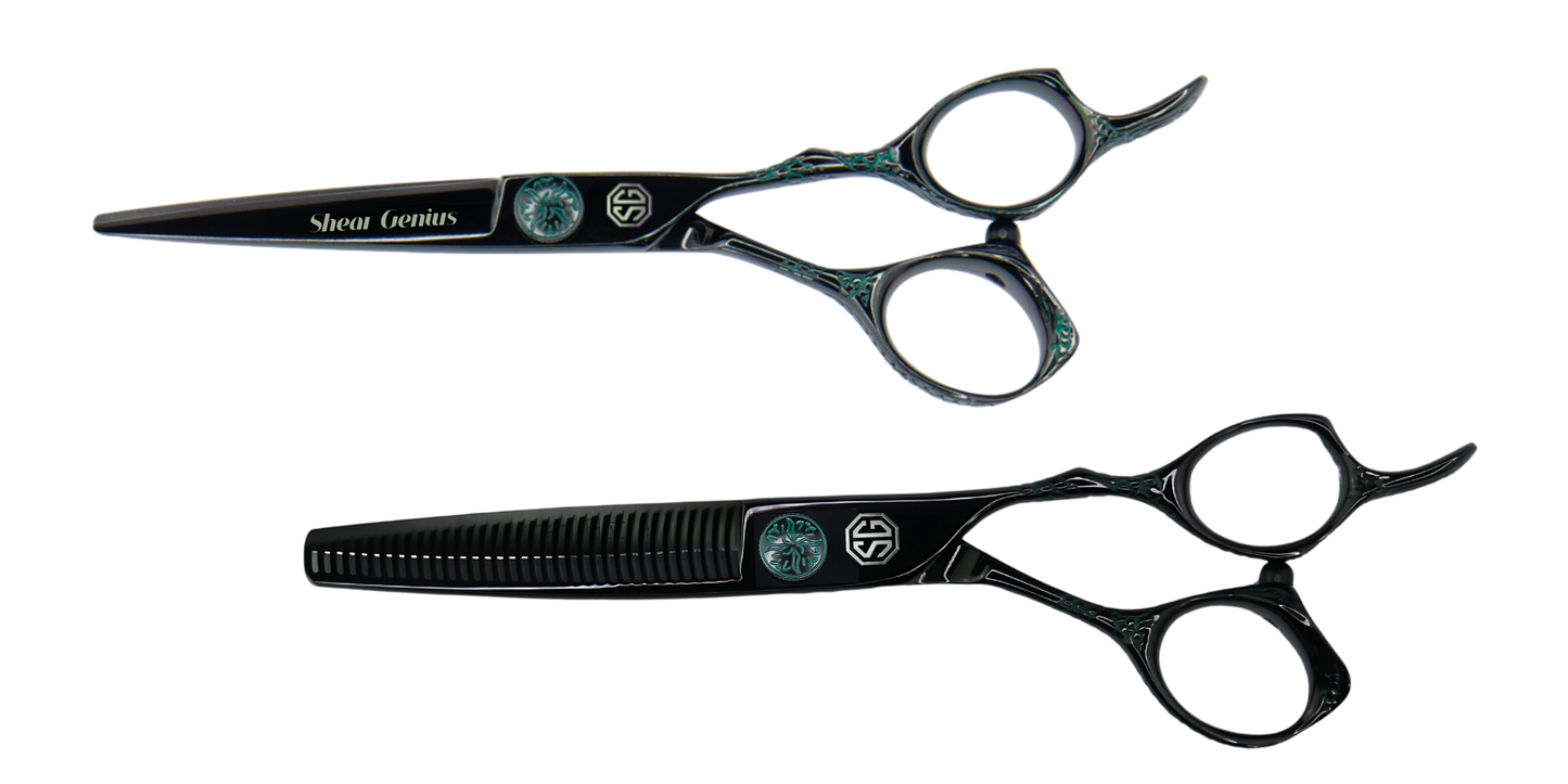 Jada Professional Hairdressing Scissor and Thinner Bundle