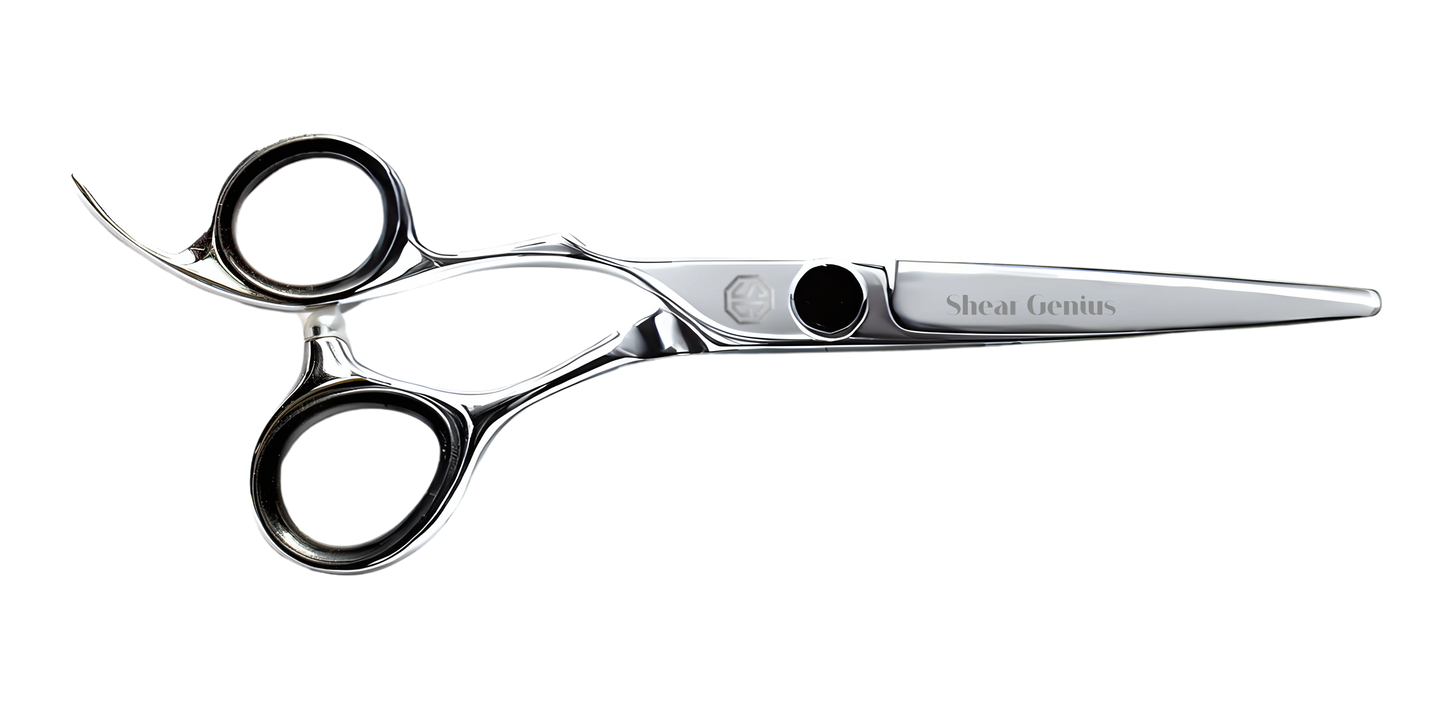 Young Genius Left Handed Hairdressing Scissors