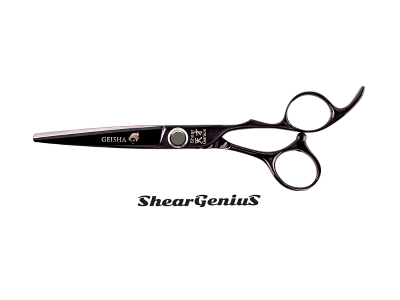 ShearGenius Hairdressing Scissor 5.5 / Silver Geisha Professional Hairdressing Scissors