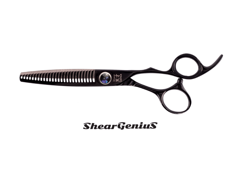 ShearGenius Hairdressing Thinner Indigo Geisha Professional Thinning Scissor