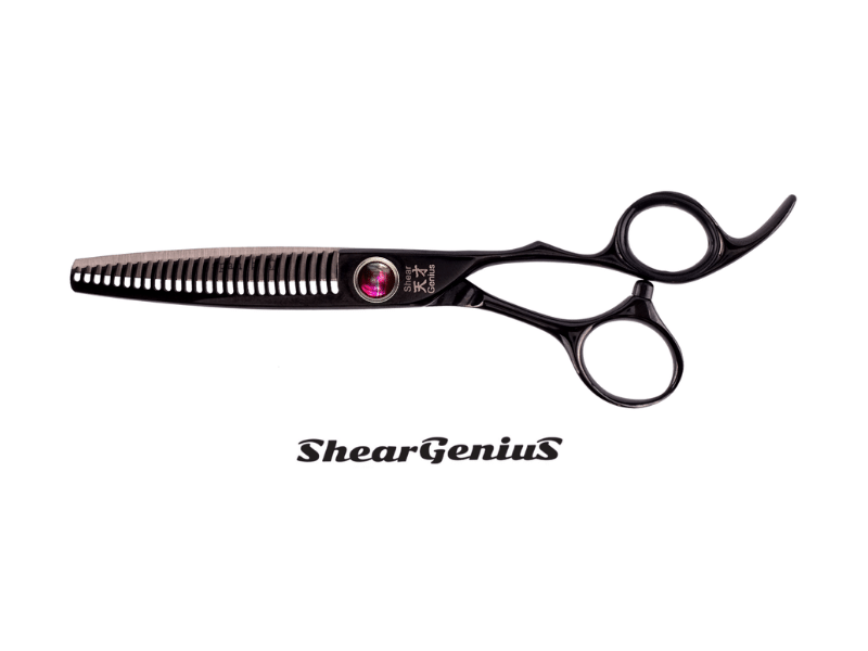 ShearGenius Hairdressing Thinner Magenta Geisha Professional Thinning Scissor
