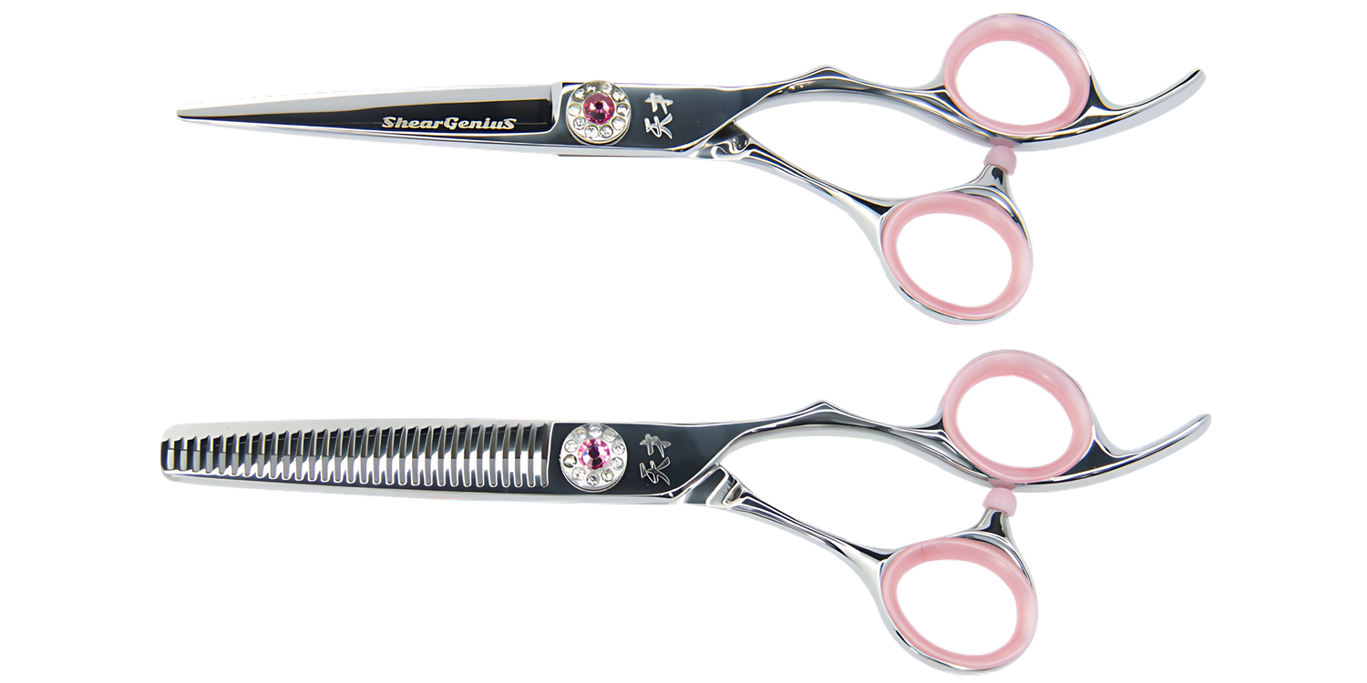 Young Genius Hairdressing Scissor and Thinner Bundle - Professional Hairdressing Scissors by ShearGenius