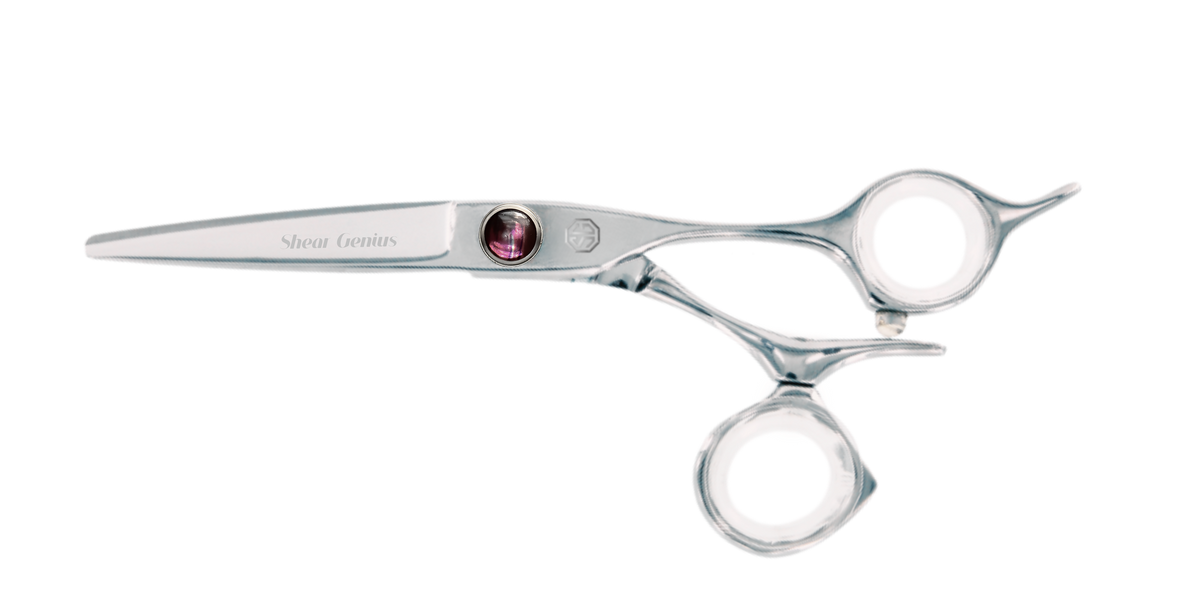 Swivel Professional Hairdressing Scissors with rotating thumb by ShearGenius