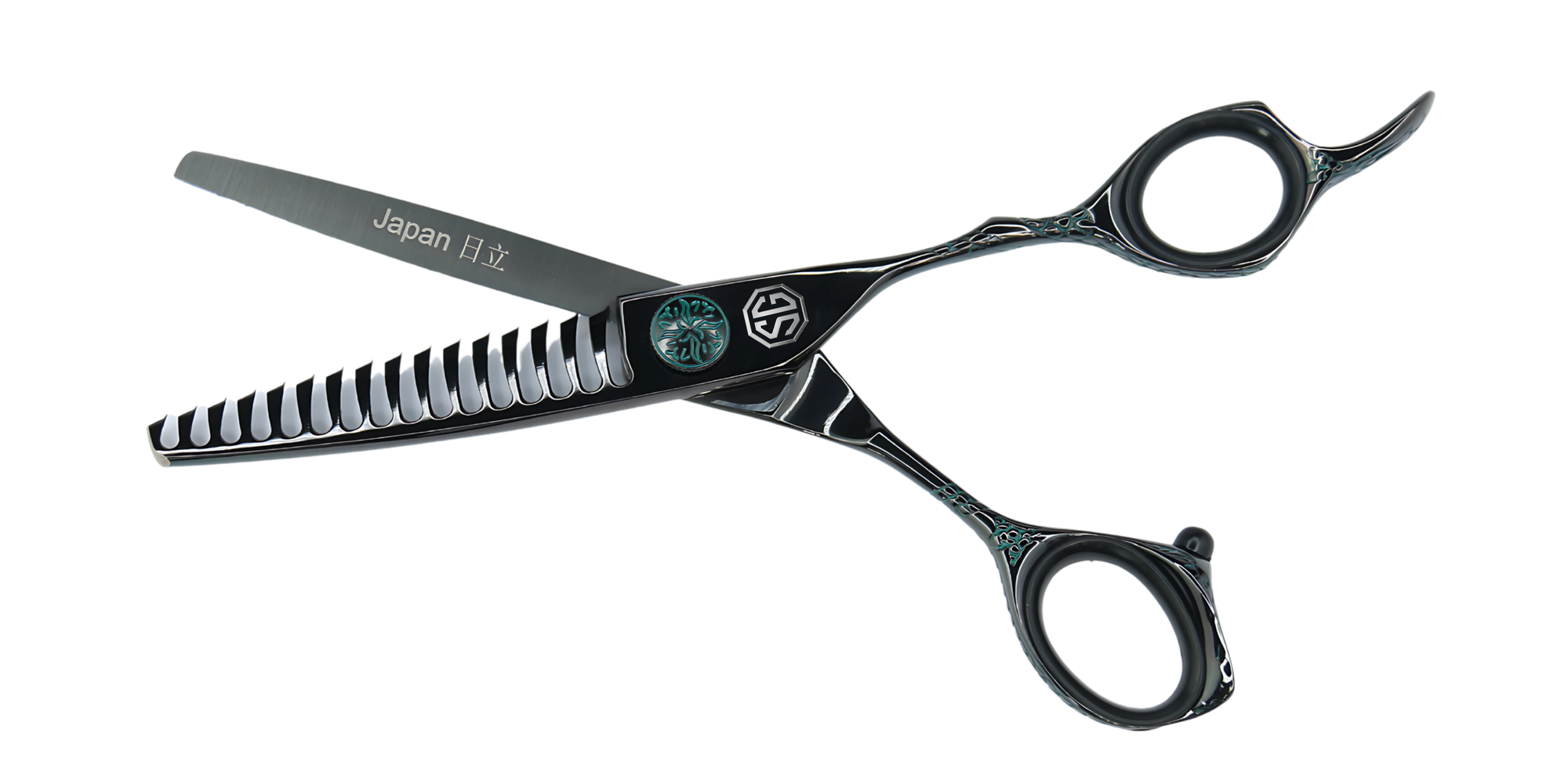 Jada Professional Hairdressing Scissor and Channeler Bundle - Professional Hairdressing Scissors by ShearGenius