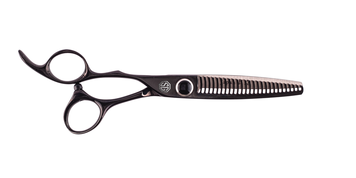 Geisha Left Handed professional Hairdressing Thinners - Professional Hairdressing Scissors by ShearGenius