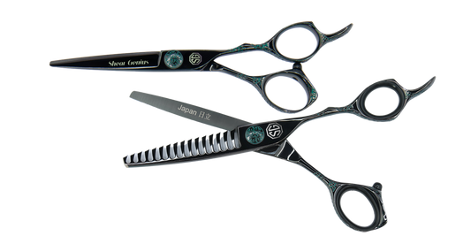 Jada Professional Hairdressing Scissor and Channeler Bundle