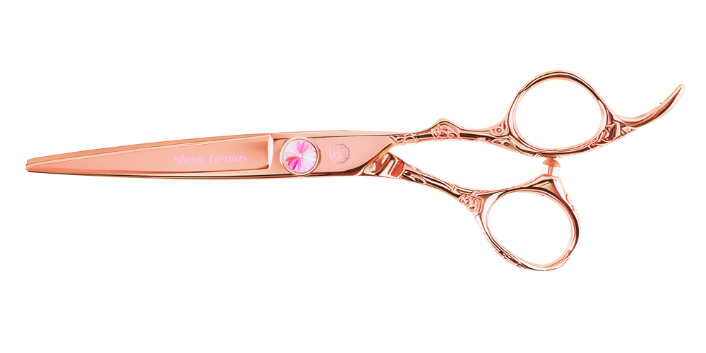 Rose Tattoo Professional Hairdressing Scissors - Professional Hairdressing Scissors by ShearGenius