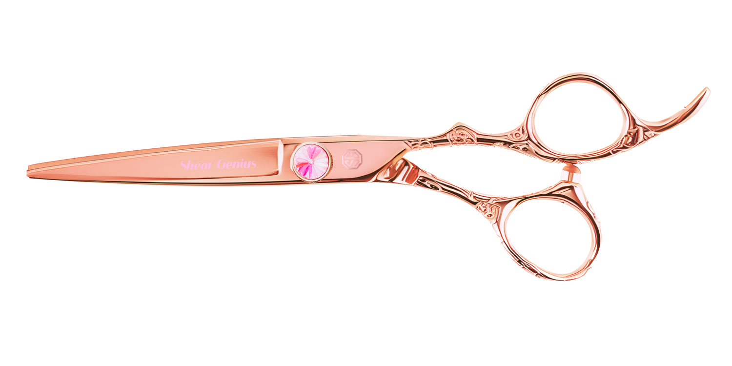 Rose Tattoo Professional Hairdressing Scissors - Professional Hairdressing Scissors by ShearGenius