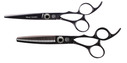 Geisha Professional Hairdressing Scissors and Thinner Bundle