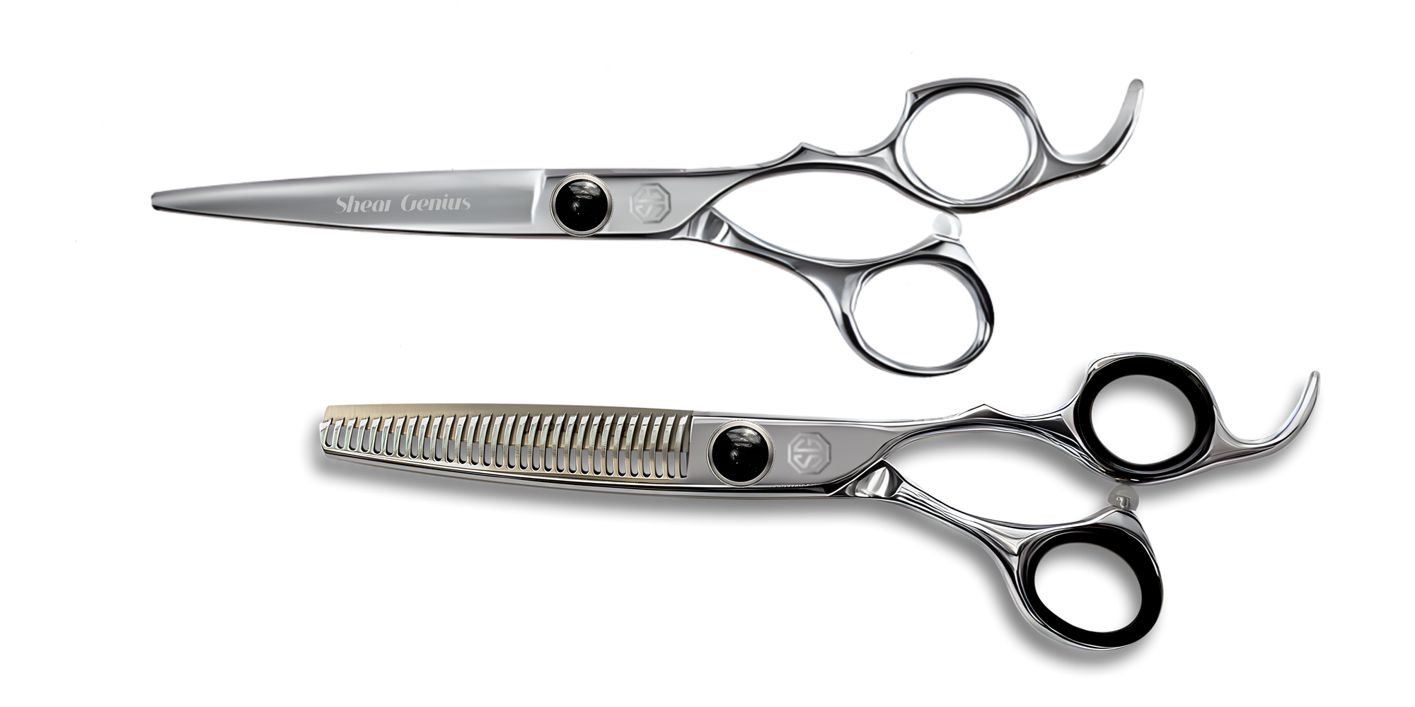 Firebird Scissor and Thinner Bundle - Professional Hairdressing Scissors by ShearGenius