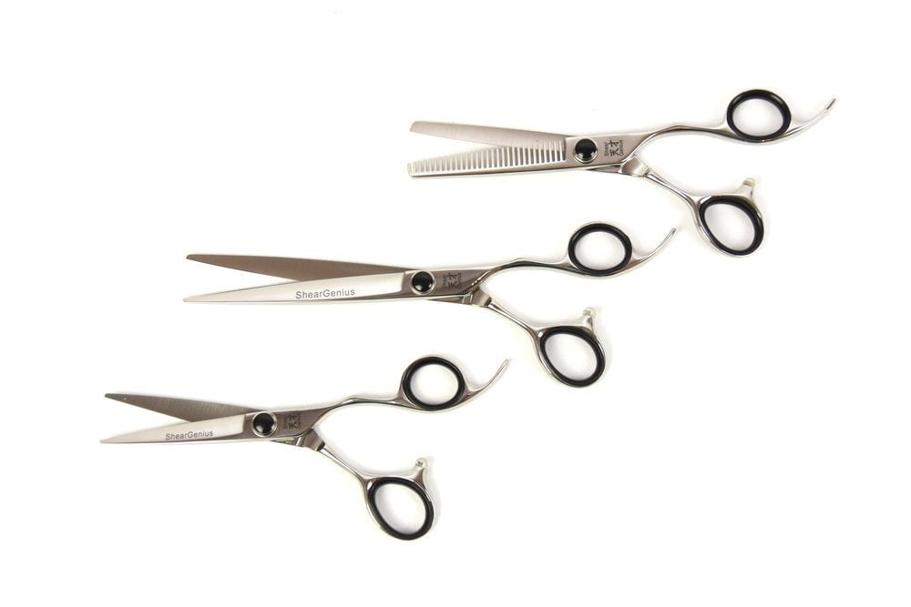Shear Genius Hairdressing Scissor Bundle Triple Ultimate Bundle