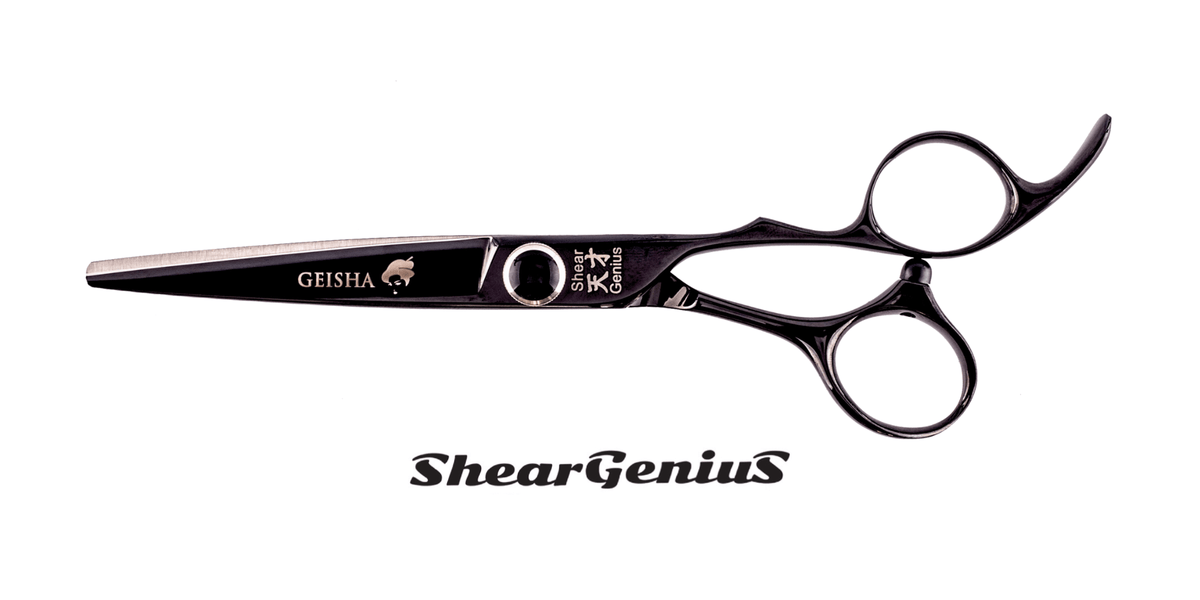 ShearGenius Hairdressing Scissor 5.0 / Black Geisha Professional Hairdressing Scissors