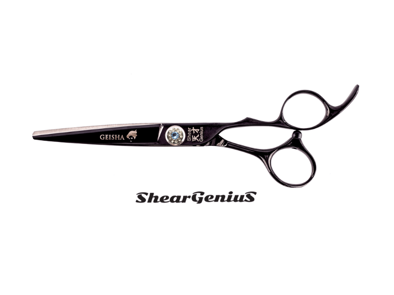 ShearGenius Hairdressing Scissor 5.0 / Blue Diamante Geisha Professional Hairdressing Scissors