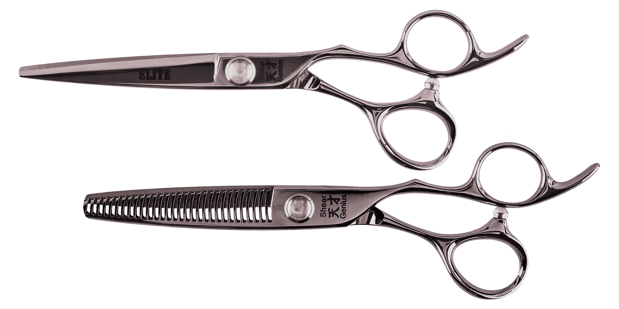 ShearGenius Hairdressing Scissor 5.5 inch / Pearl Elite Professional Hairdressing scissor and Thinner Bundle