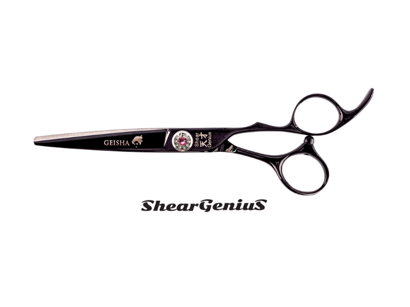 ShearGenius Hairdressing Scissor 5.5 / Pink Diamante Geisha Professional Hairdressing Scissors