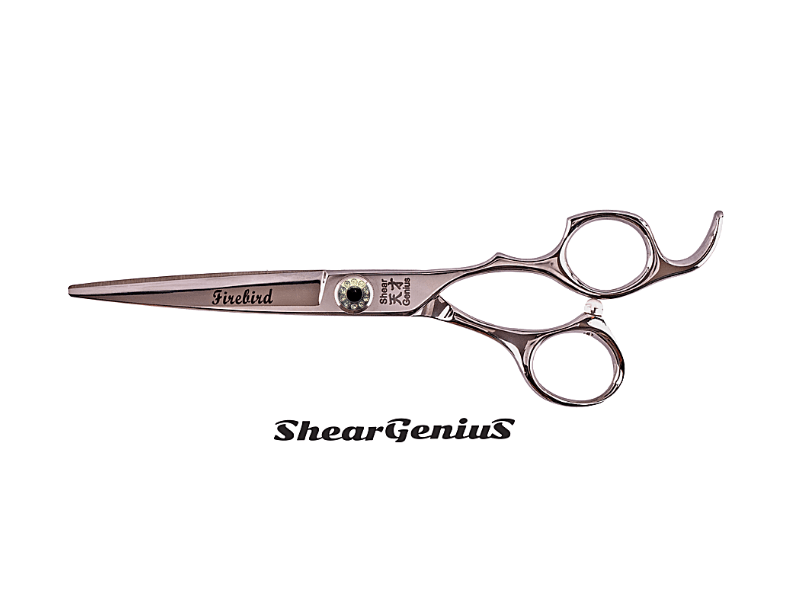 ShearGenius Hairdressing Scissor 6.5 / Black Diamante Firebird Shears