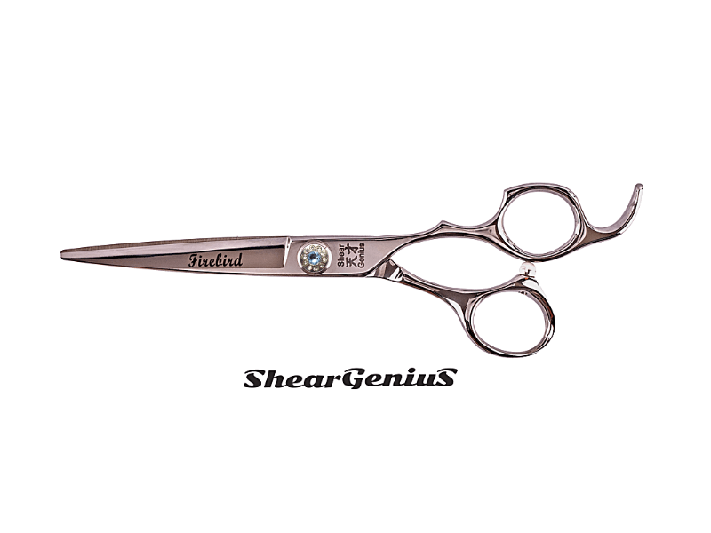 ShearGenius Hairdressing Scissor 6.5 / Blue Diamante Firebird Shears