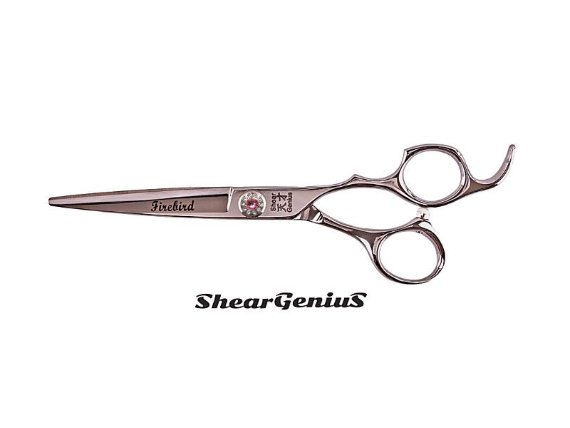 ShearGenius Hairdressing Scissor 6.5 / Pink Diamante Firebird Shears