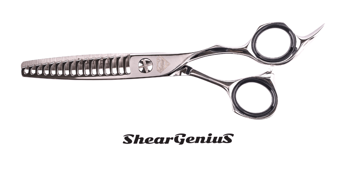 ShearGenius Hairdressing Thinner Firebird 5.5 inch Channeller/Texturiser