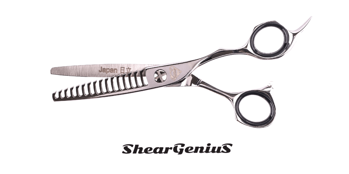 ShearGenius Hairdressing Thinner Firebird 5.5 inch Channeller/Texturiser